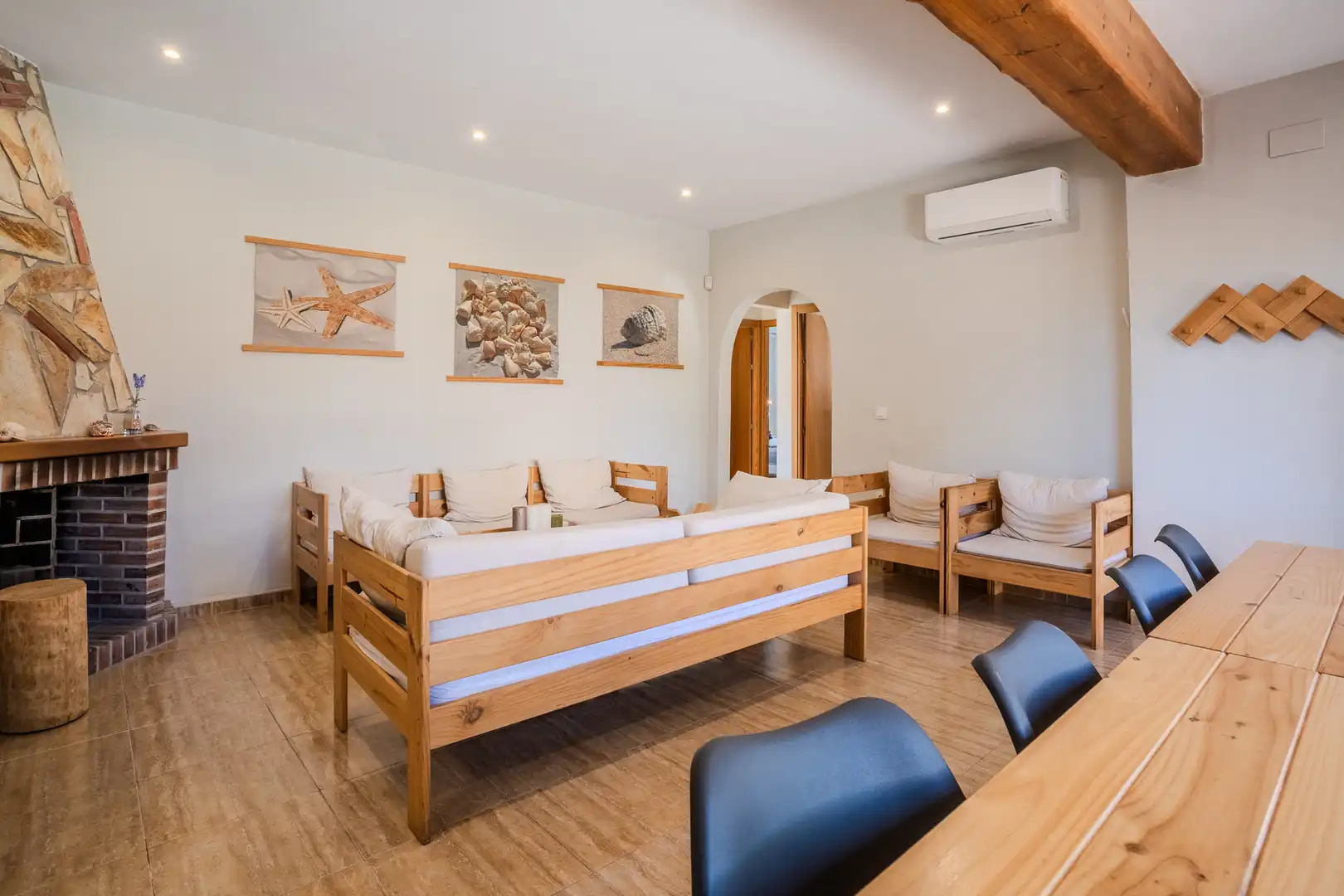 Sala de estar de Casa o chalet en venta en L'Ametlla de Mar  con Aire acondicionado, Calefacción y Terraza