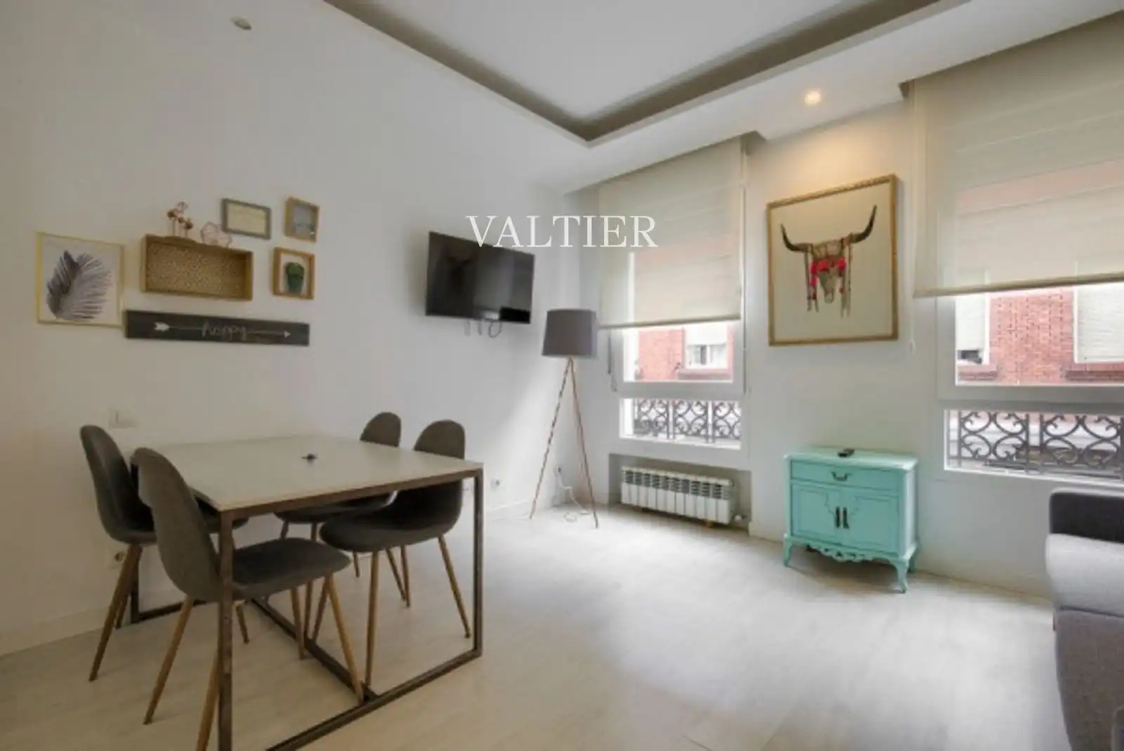 Sala de estar de Piso de alquiler en Madrid con Aire acondicionado y Amueblado
