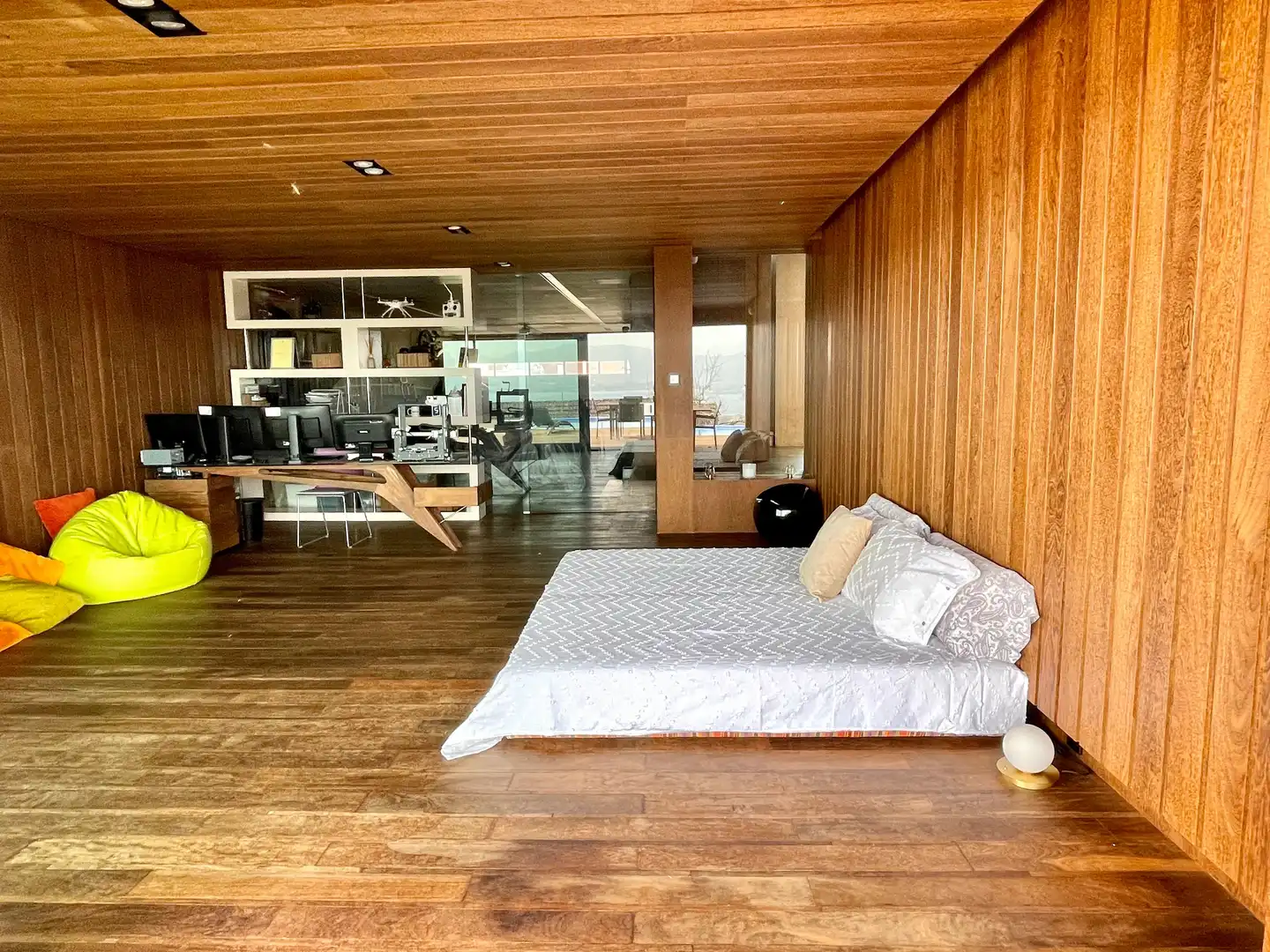 Bedroom of Houses for rent in Vilaboa  with Private garden, Parquet flooring and Terrace