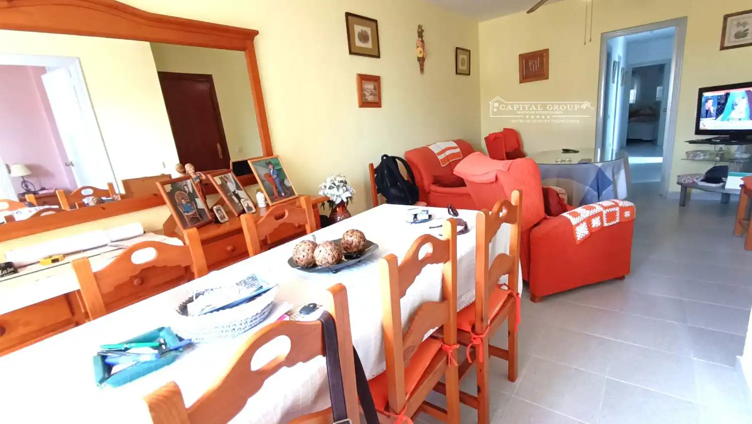 Comedor de Piso en venta en Punta Umbría con Terraza, Amueblado y Horno