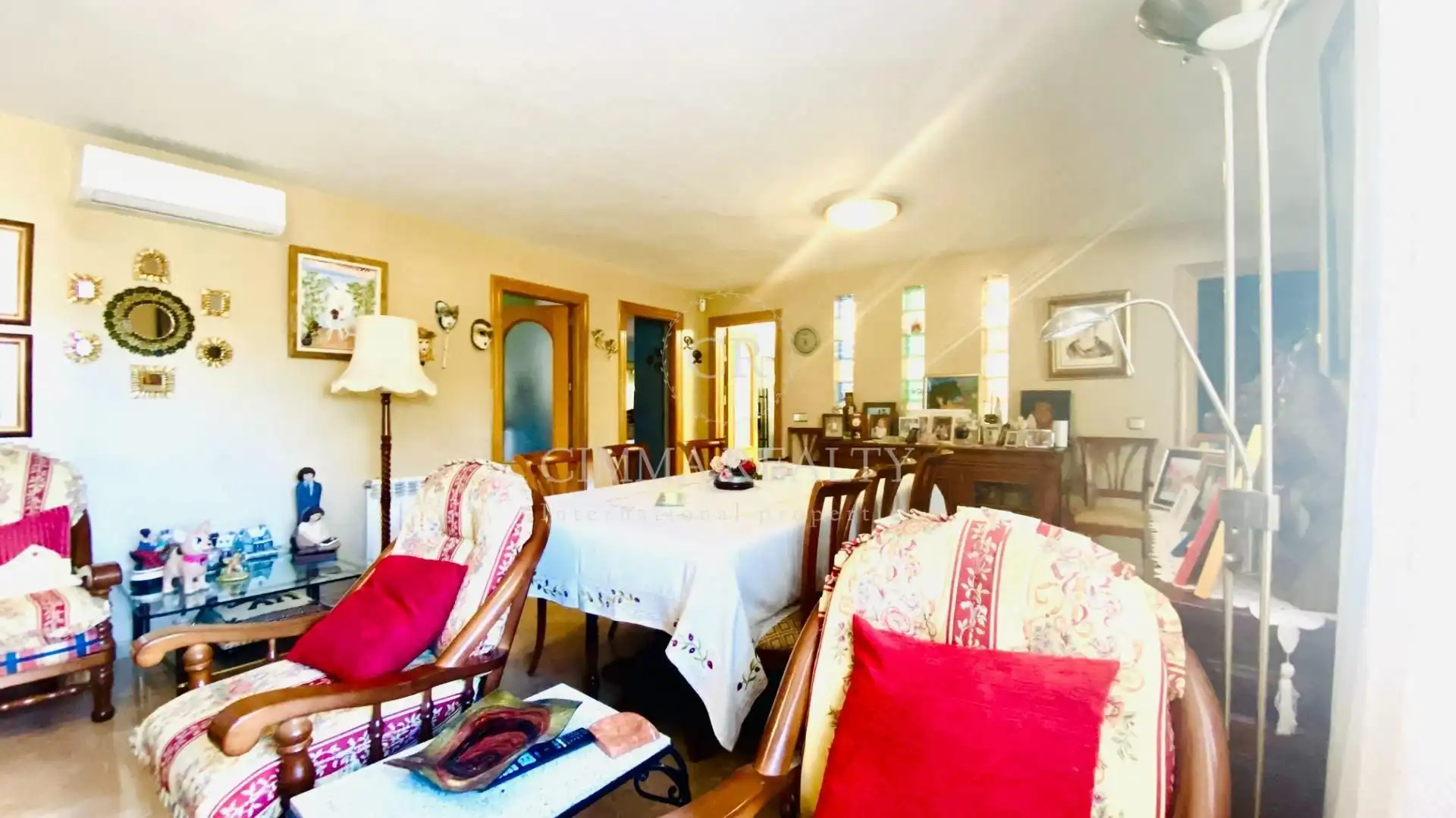 Dining room of Houses for sale in L'Alfàs del Pi  with Air Conditioner, Heating and Private garden