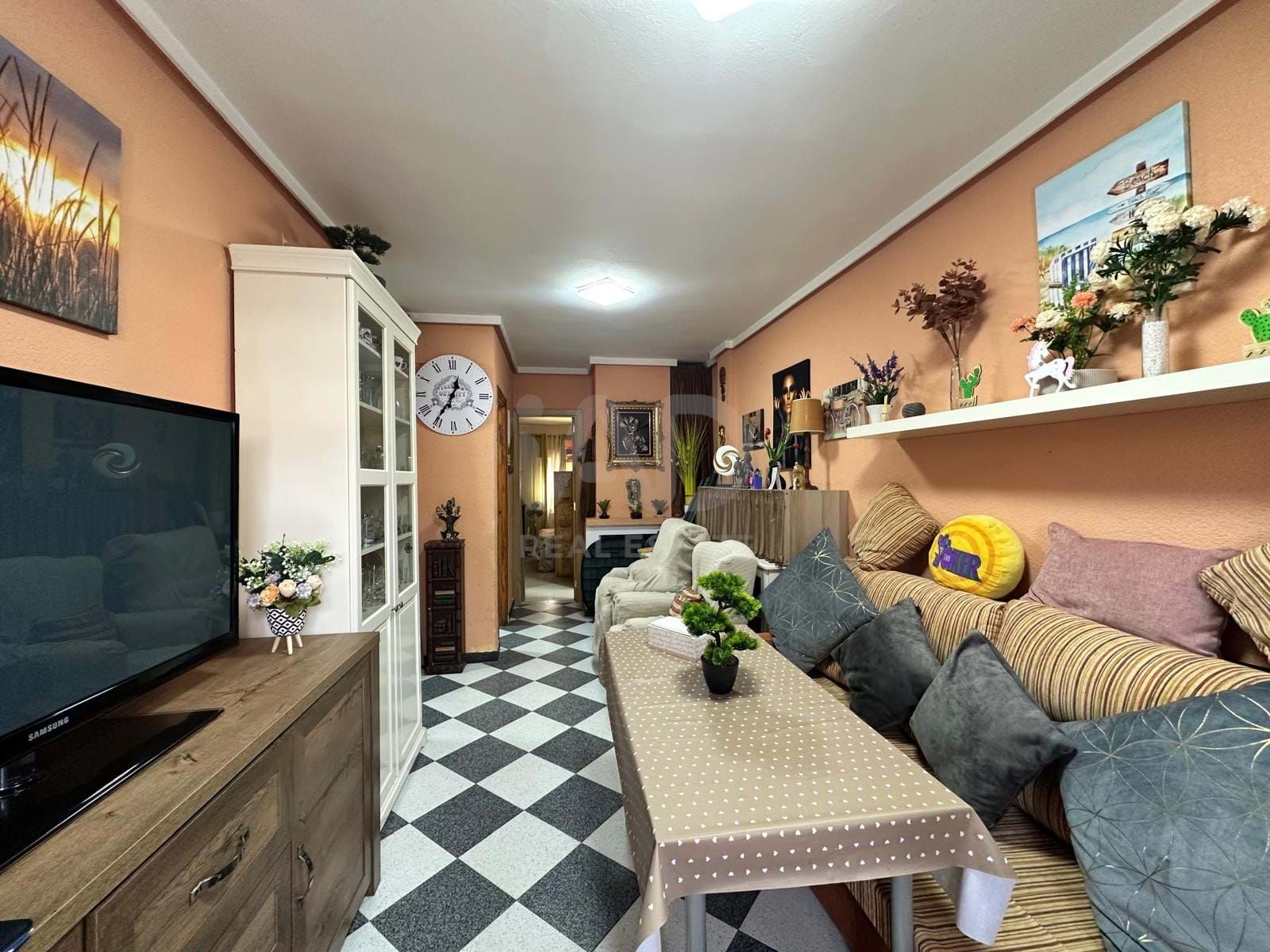 Sala d'estar de Casa o xalet en venda en La Antilla amb Aire condicionat i Terrassa