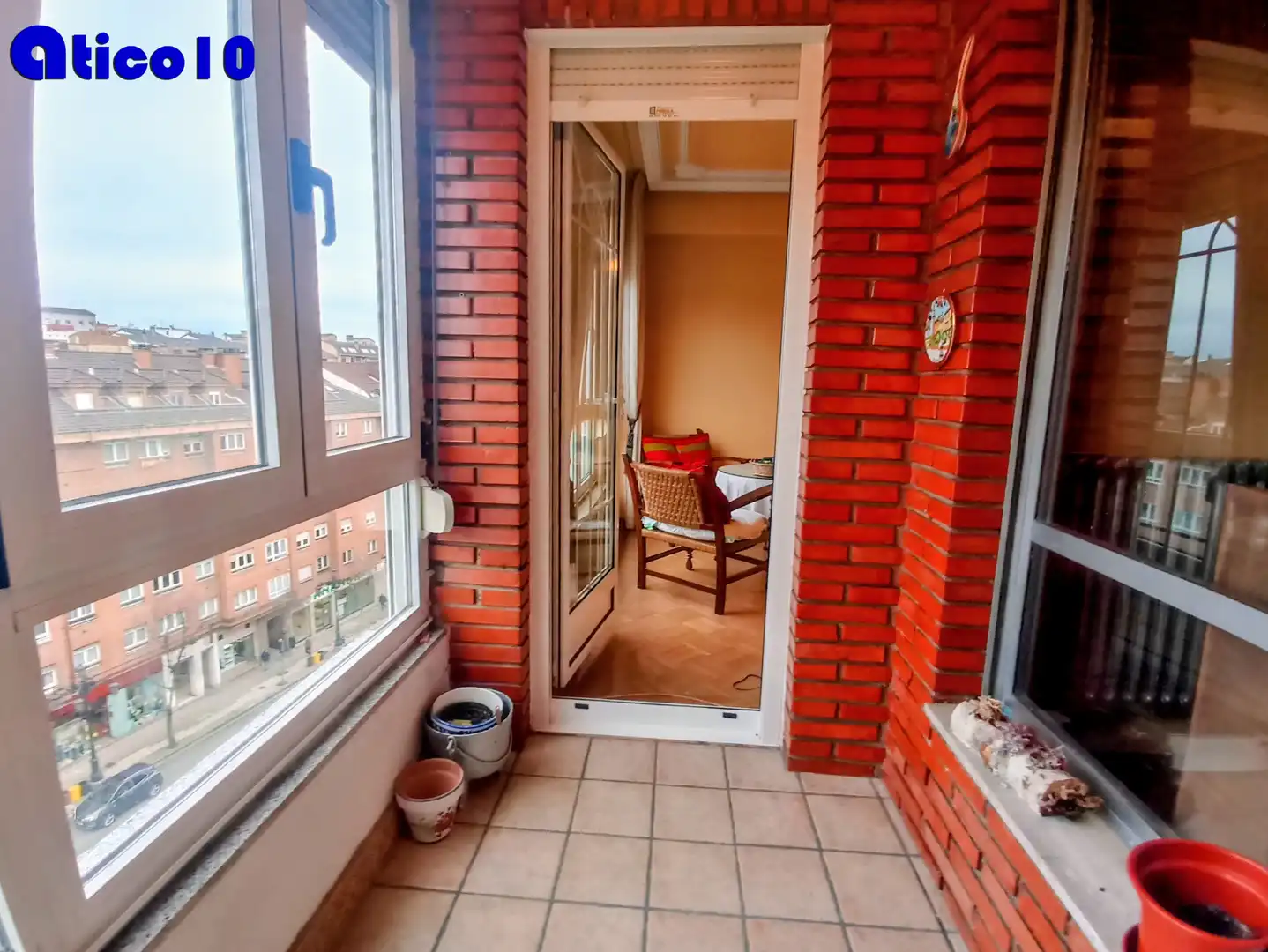 Terraza de Piso en venta en Oviedo  con Calefacción, Parquet y Terraza