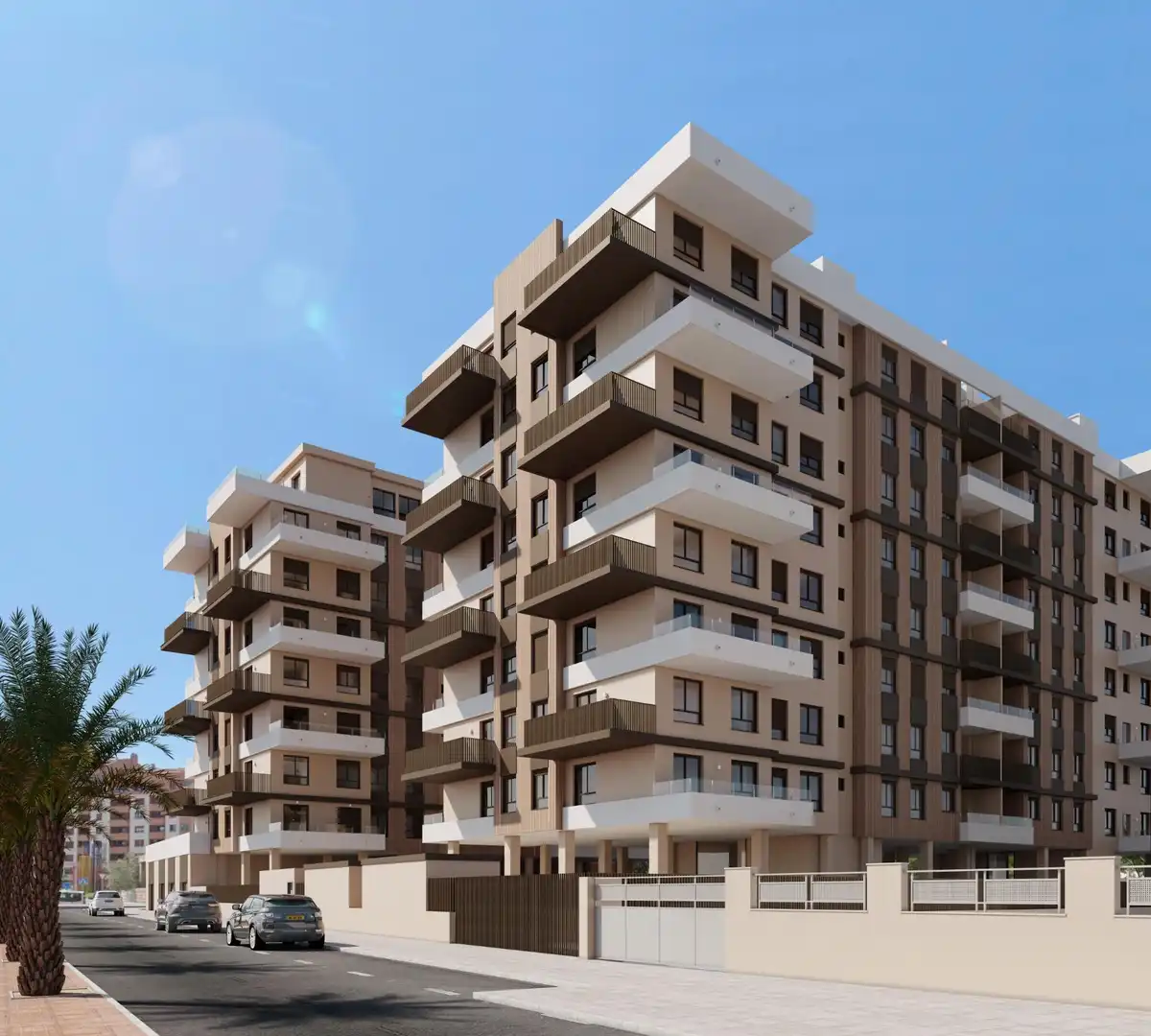 Vista exterior de Piso en venta en Castellón de la Plana / Castelló de la Plana con Aire acondicionado, Terraza y Trastero