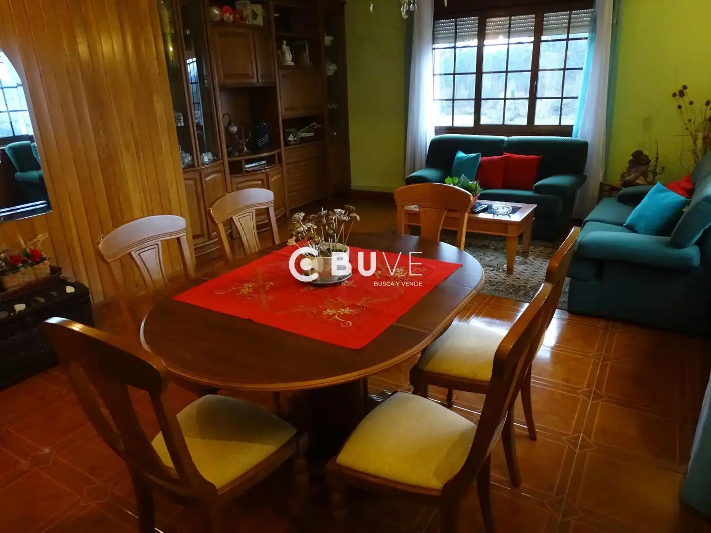 Comedor de Casa o chalet en venta en Moraña con Calefacción, Jardín privado y Parquet