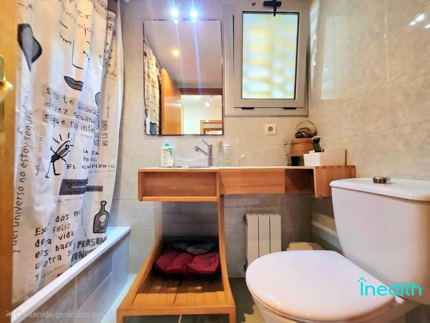 Bathroom of Flat for sale in Castelldefels  with Air Conditioner, Heating and Terrace