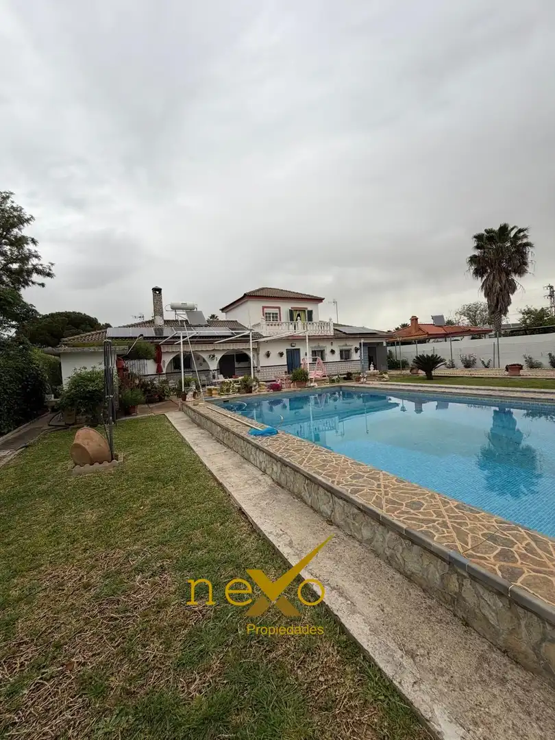 Piscina de Casa o chalet en venta en Carmona con Aire acondicionado, Jardín privado y Terraza
