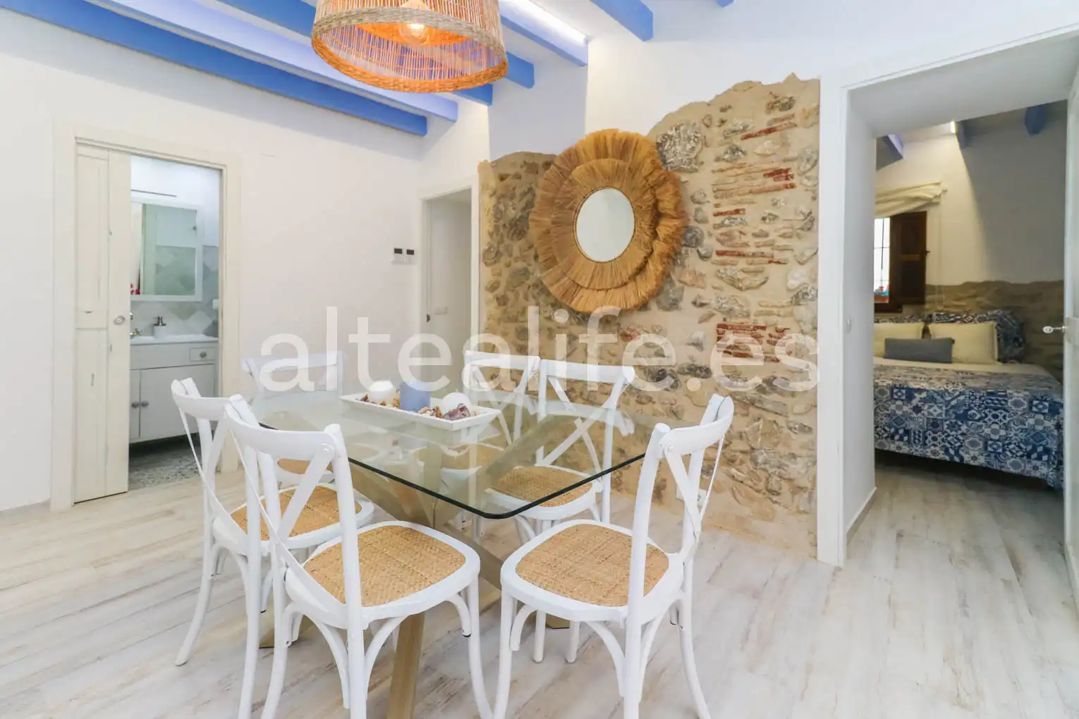 Dining room of Apartments for rent in Altea  with Furnished, Oven and Microwave