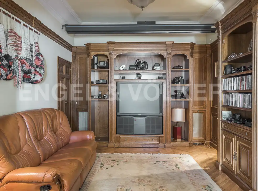 Sala d'estar de Casa adosada en venda en La Garriga amb Calefacció, Jardí privat i Parquet