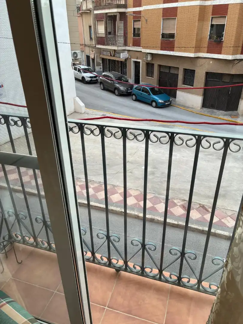 Balcony of Flat for sale in Aspe  with Air Conditioner, Furnished and Balcony