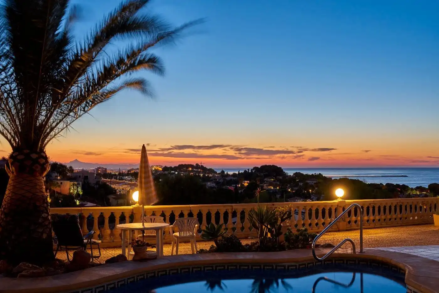 Jardín de Casa o chalet de alquiler en Dénia con Aire acondicionado, Jardín privado y Terraza