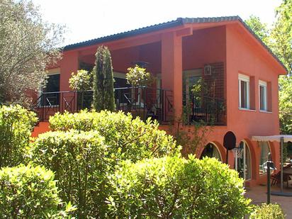 Exterior view of House or chalet for sale in Torrelodones  with Air Conditioner, Heating and Private garden