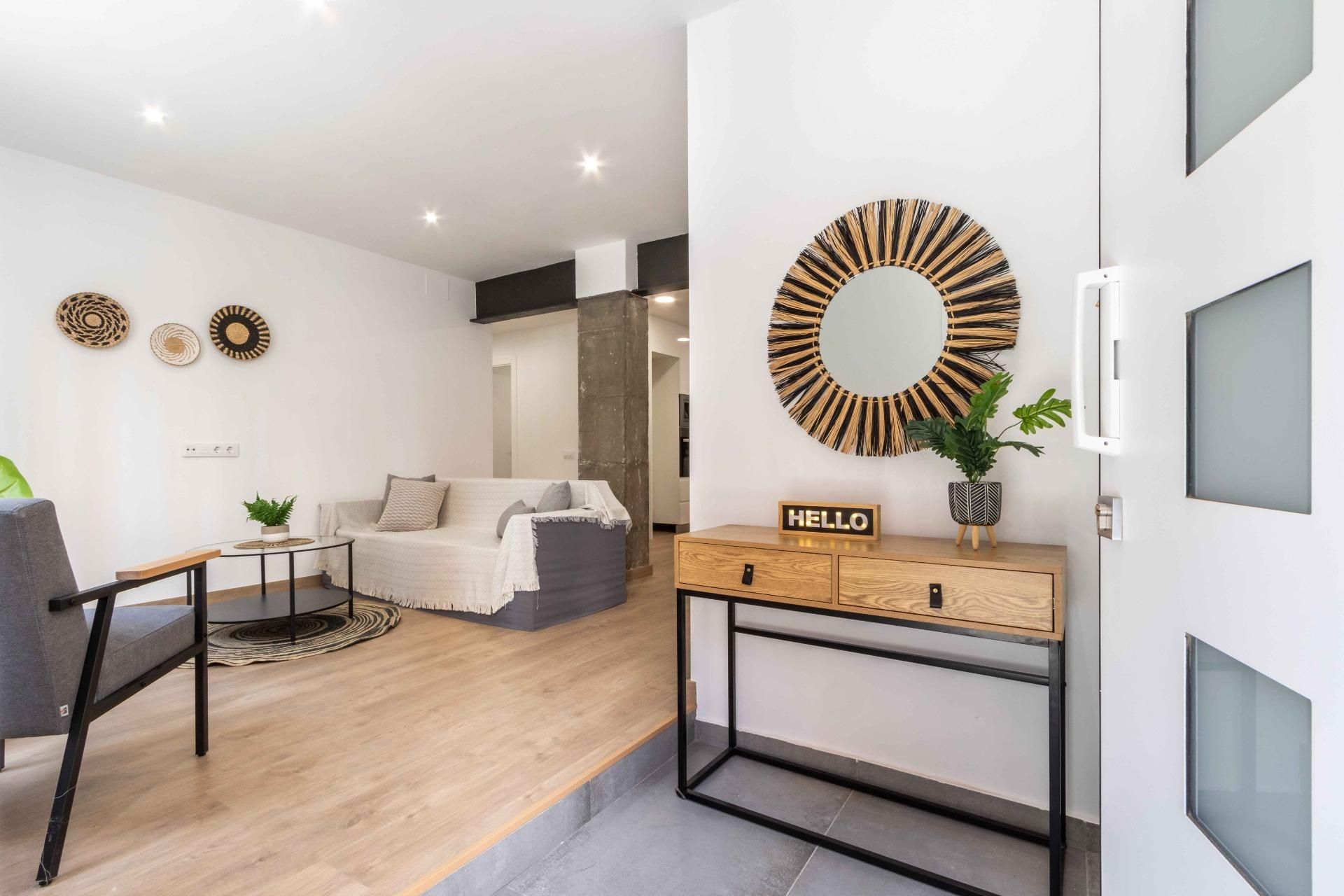 Sala de estar de Planta baja en venta en Terrassa con Aire acondicionado, Calefacción y Parquet