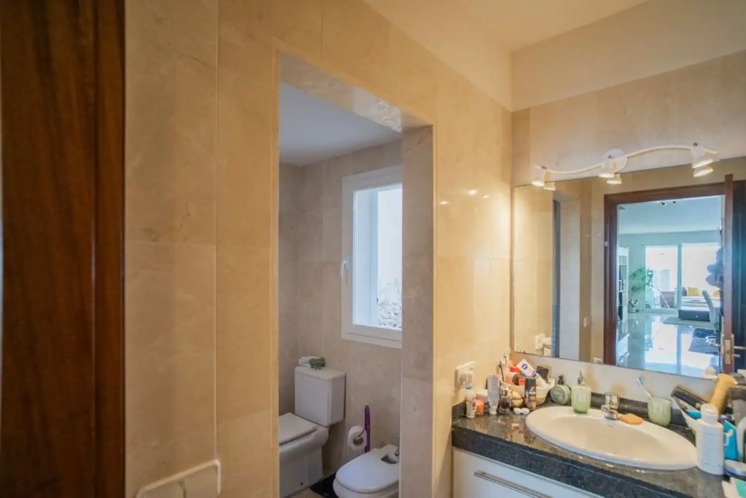 Bathroom of Houses for rent in Llucmajor  with Air Conditioner, Heating and Private garden