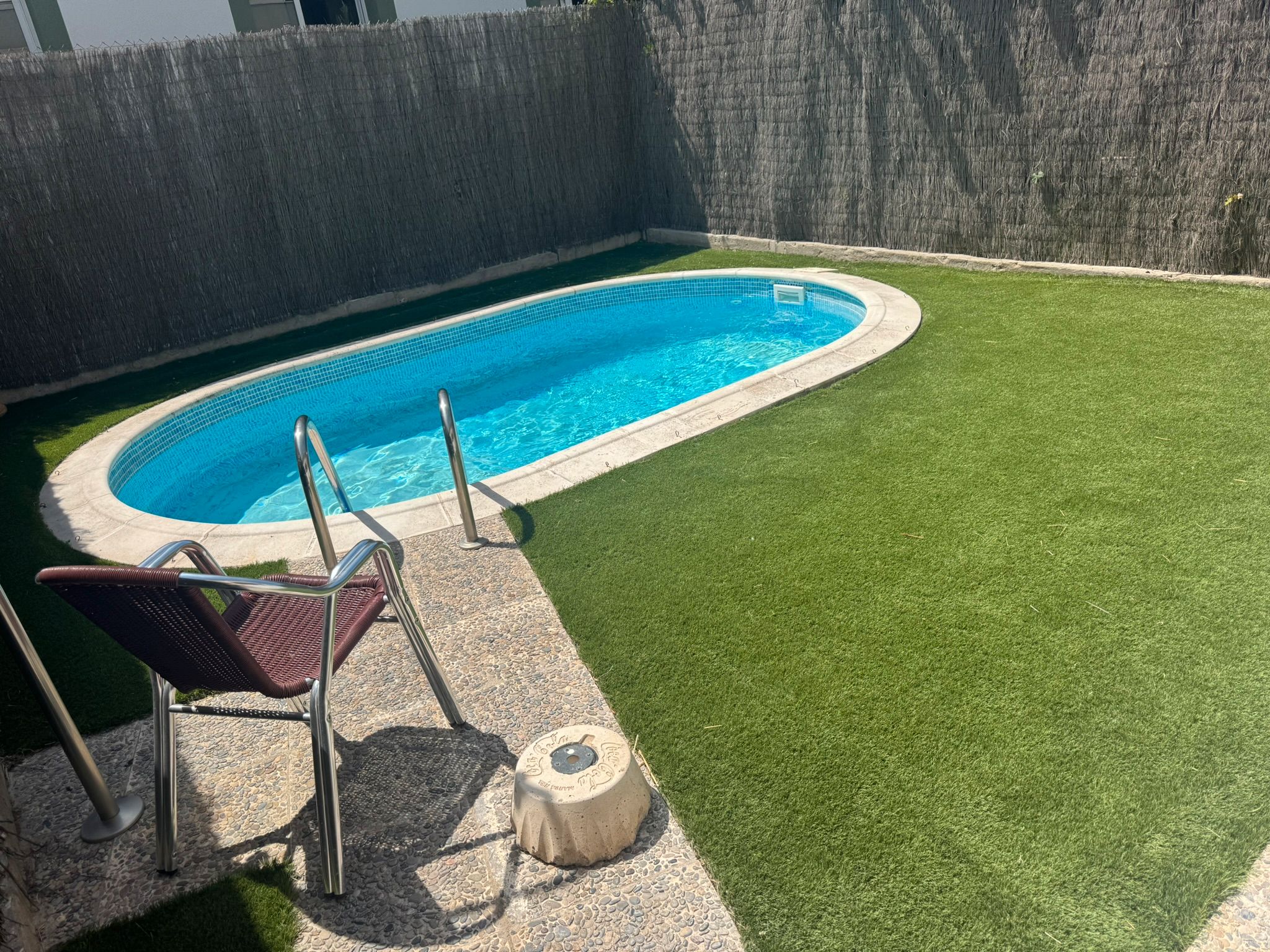 Swimming pool of Single-family semi-detached for sale in Guissona  with Heating, Private garden and Swimming Pool