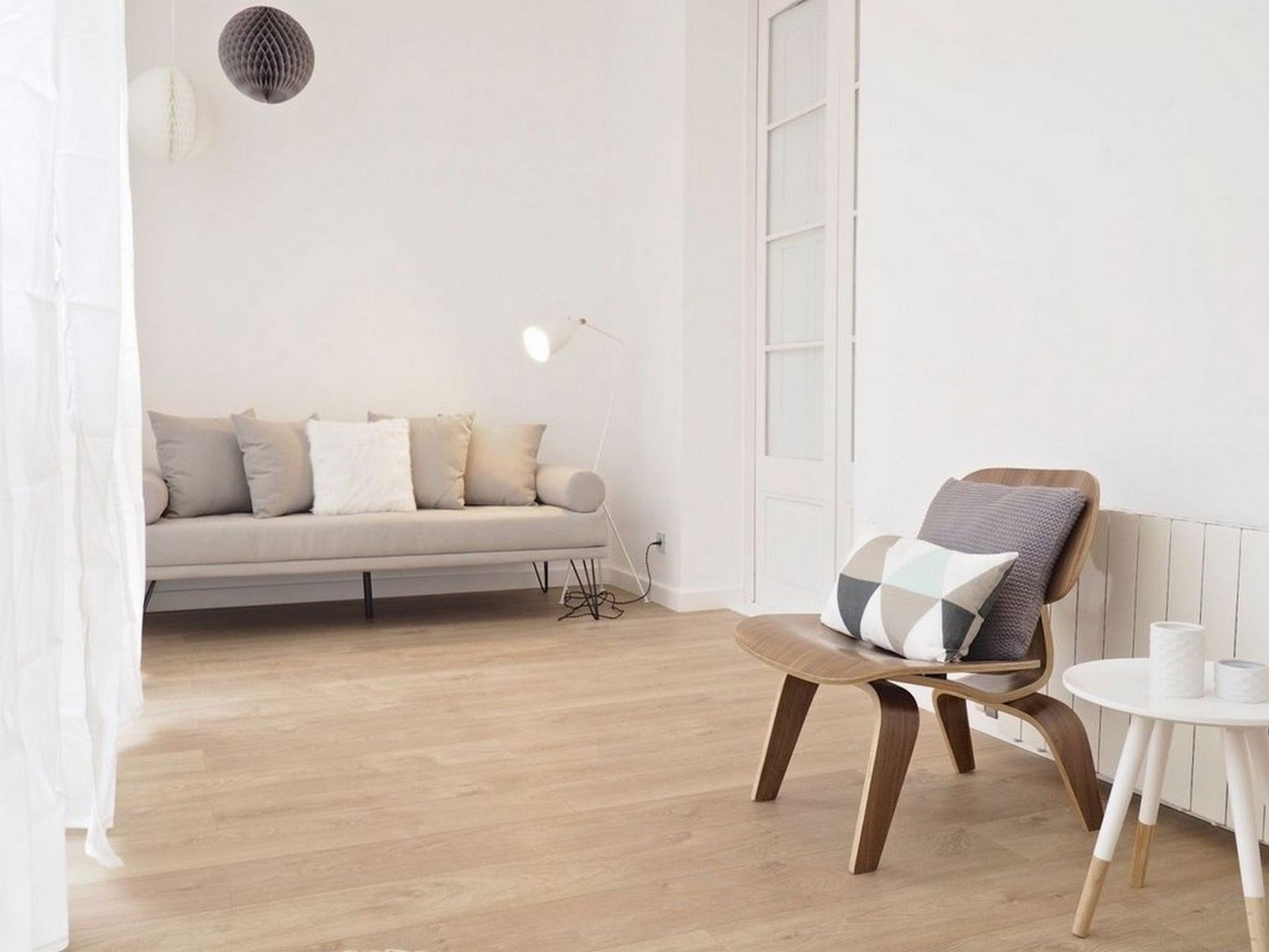 Sala d'estar de Pis de lloguer en Jerez de la Frontera amb Aire condicionat, Moblat i TV