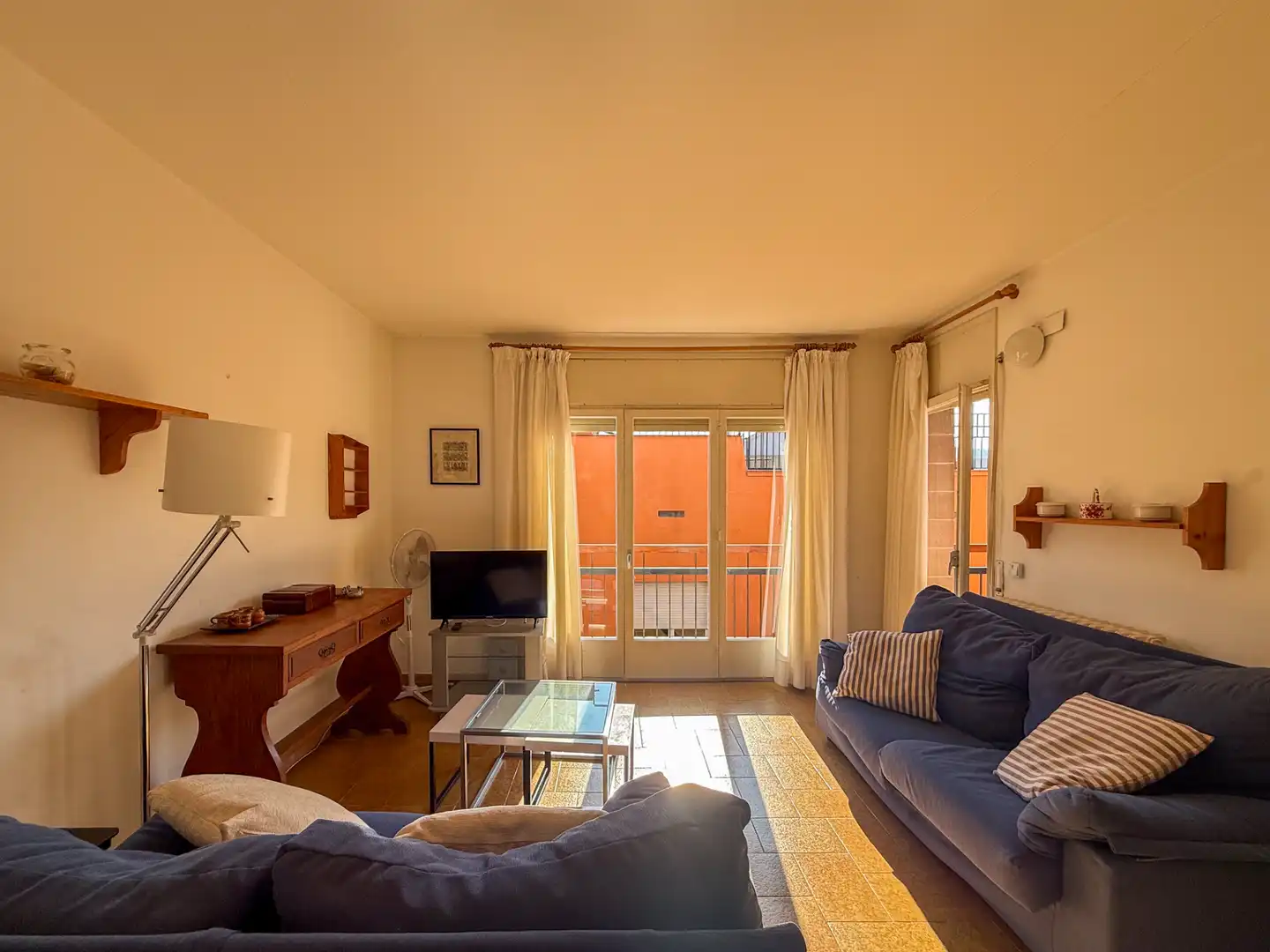 Living room of Attic for sale in Sant Feliu de Guíxols  with Air Conditioner, Heating and Terrace
