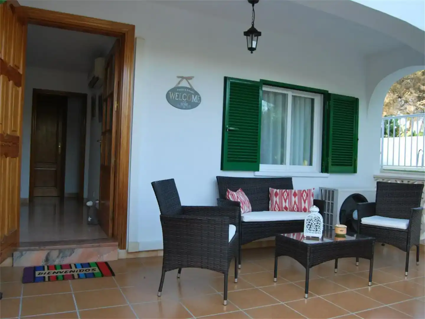 Terrasse von Haus oder Chalet zur Miete in  Palma de Mallorca mit Klimaanlage und Schwimmbad