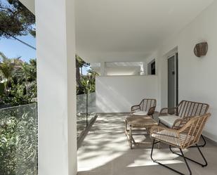 Terrassa de Casa o xalet en venda en Ses Salines amb Aire condicionat, Terrassa i Piscina