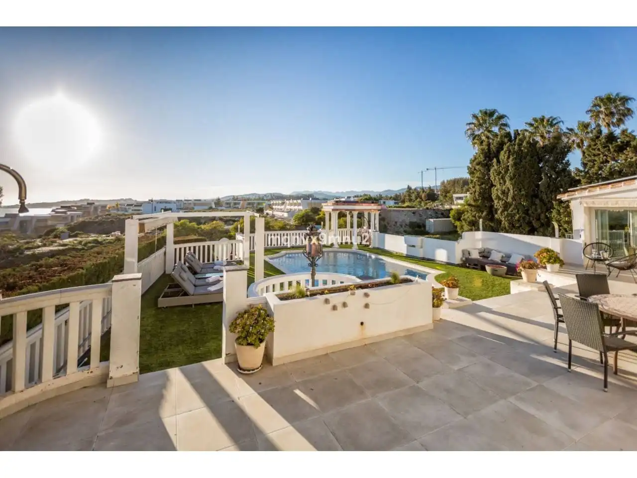 Terrassa de Casa o xalet en venda en Mijas amb Aire condicionat, Calefacció i Jardí privat