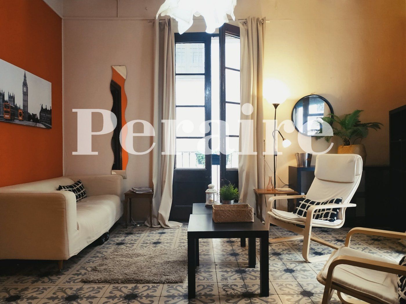 Living room of Flat to rent in  Barcelona Capital  with Balcony