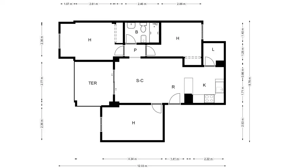 Piso en venta en Torrevieja con Piscina