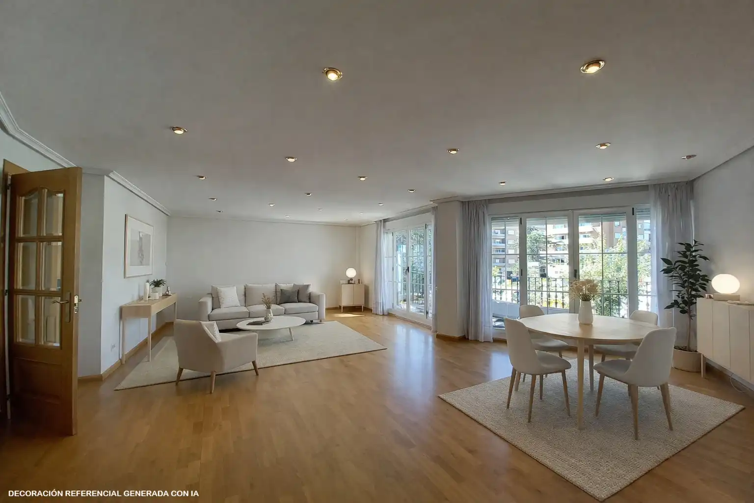 Sala de estar de Piso en venta en Ávila Capital con Terraza y Balcón