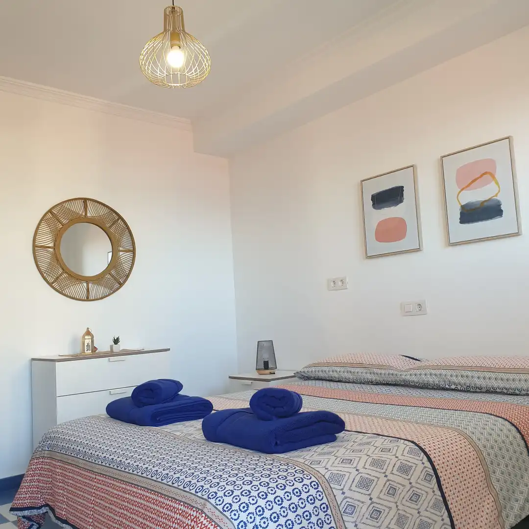 Dormitori de Casa o xalet en venda en La Oliva amb Terrassa, Balcó i Piscina comunitària