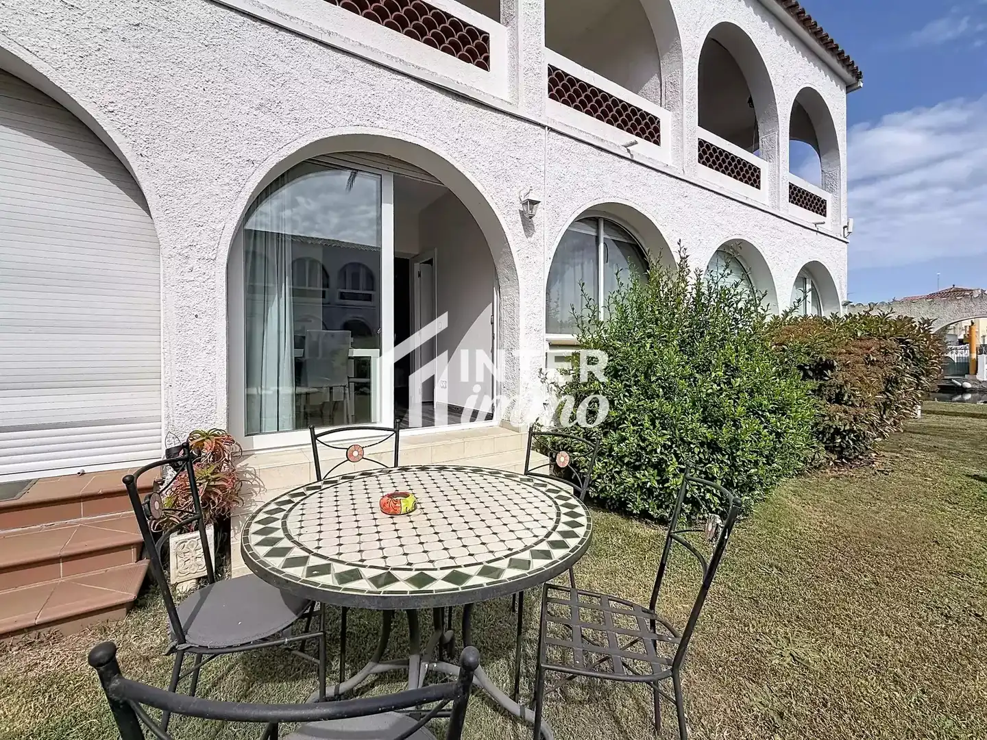Terrace of Apartments for sale in Empuriabrava  with Air Conditioner and Furnished