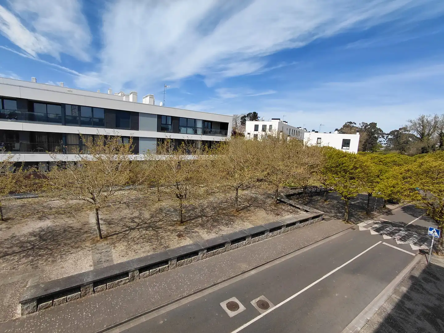 Exterior view of Flat for sale in Oleiros  with Heating, Parquet flooring and Storage room