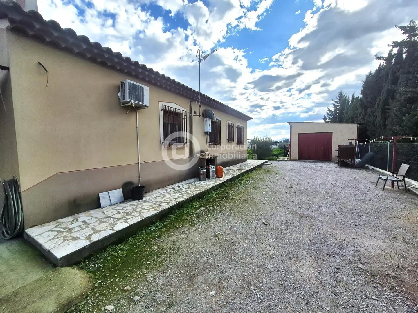 Vista exterior de Finca rústica en venta en Lorca con Jardín privado