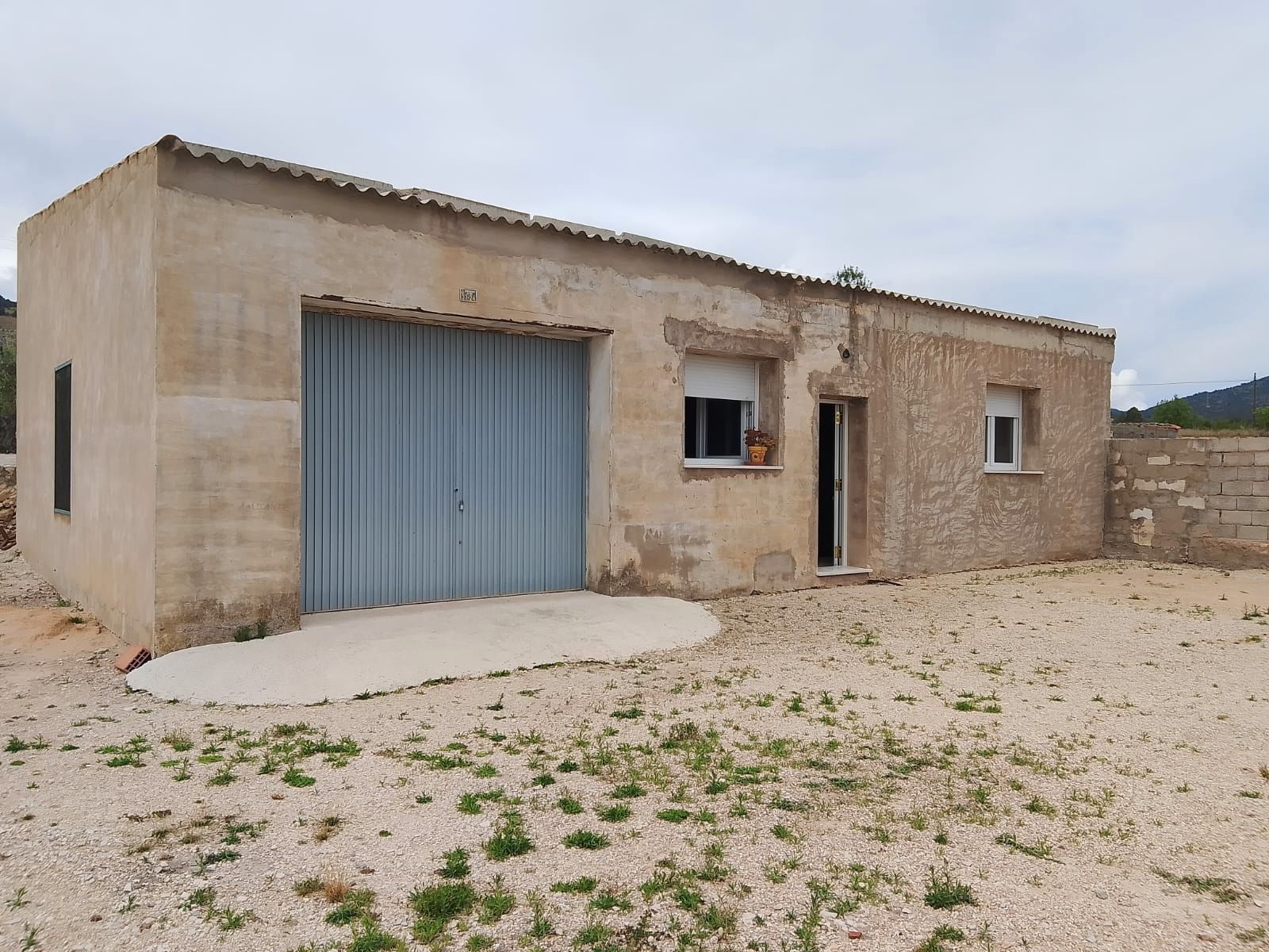 Vista exterior de Finca rústica en venda en Castalla
