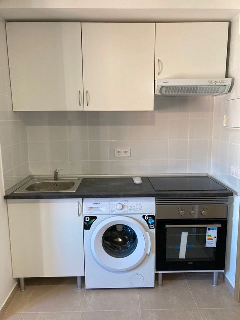 Kitchen of Study to rent in  Madrid Capital  with Air Conditioner and Furnished