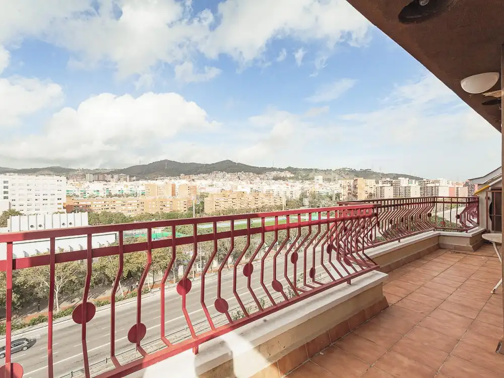 Terrasse von Dachboden zum Verkauf in Barcelona mit Klimaanlage, Heizung und Terrasse