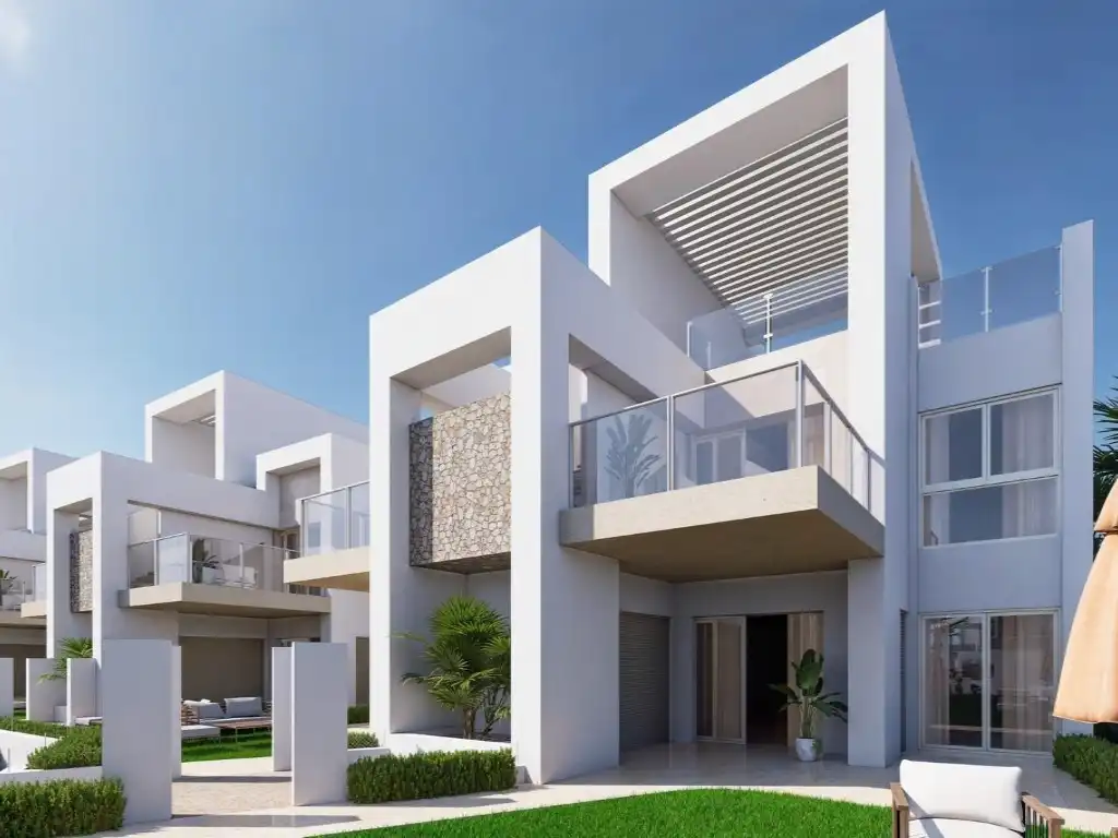 Exterior view of Houses for sale in Rojales  with Air Conditioner, Private garden and Swimming Pool