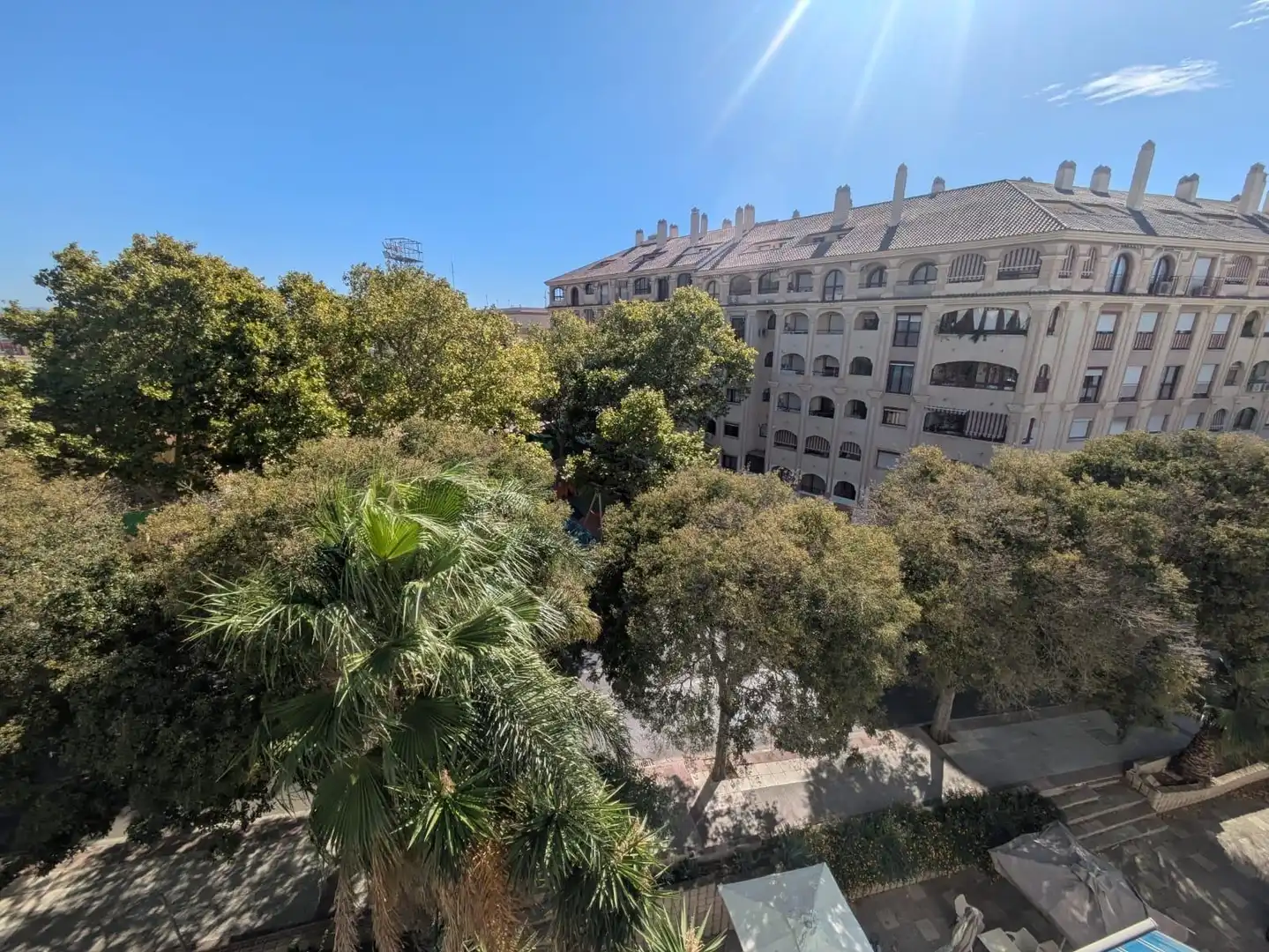 Vista exterior de Pis de lloguer en Benalmádena amb Aire condicionat, Parquet i Terrassa