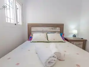 Dormitori de Casa o xalet de lloguer en Almuñécar amb Aire condicionat, Jardí privat i Terrassa