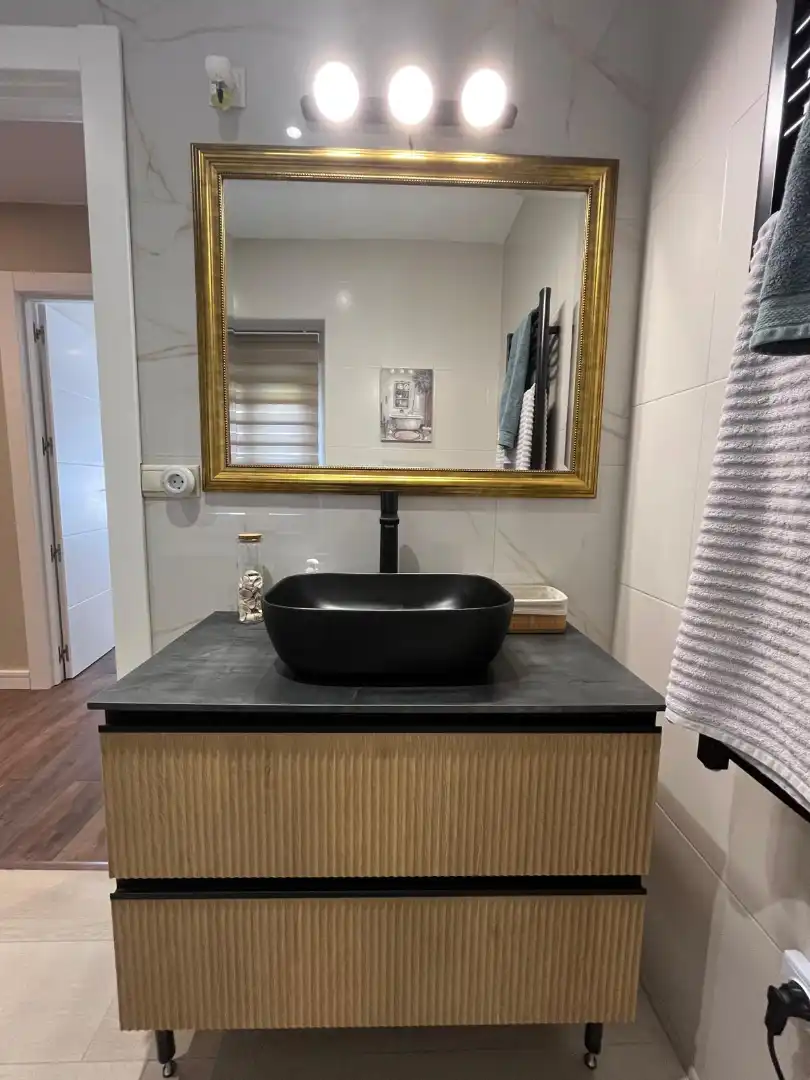 Baño de Casa o chalet en venta en Muros con Amueblado