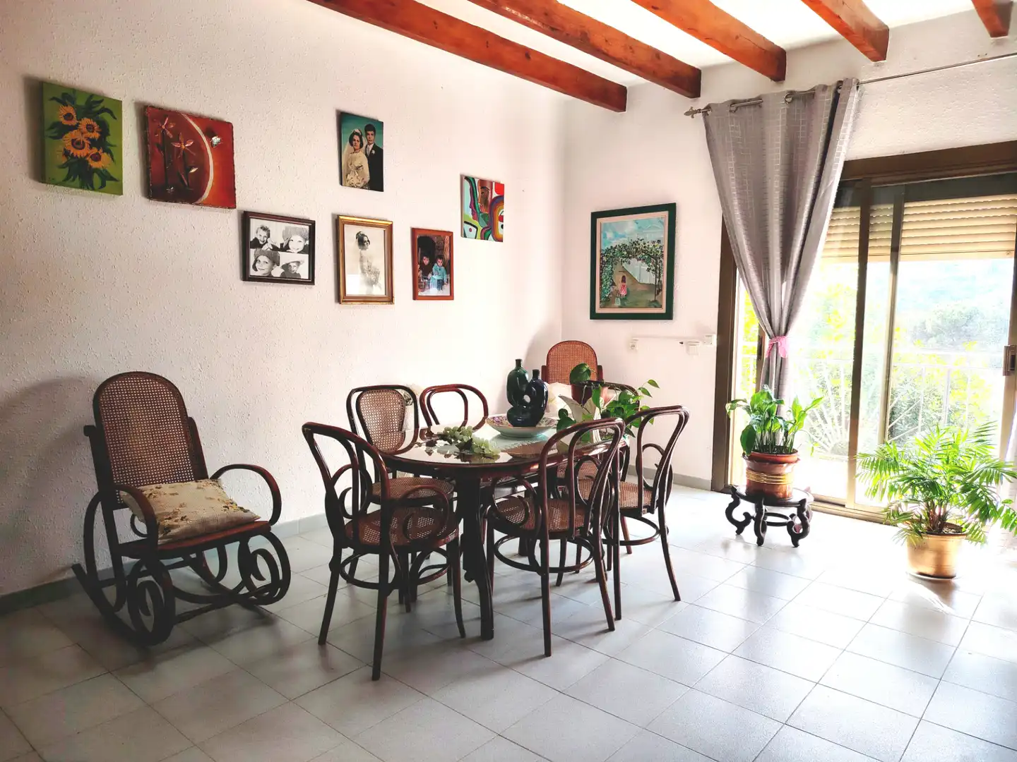 Dining room of Houses for sale in Argentona  with Air Conditioner, Heating and Private garden