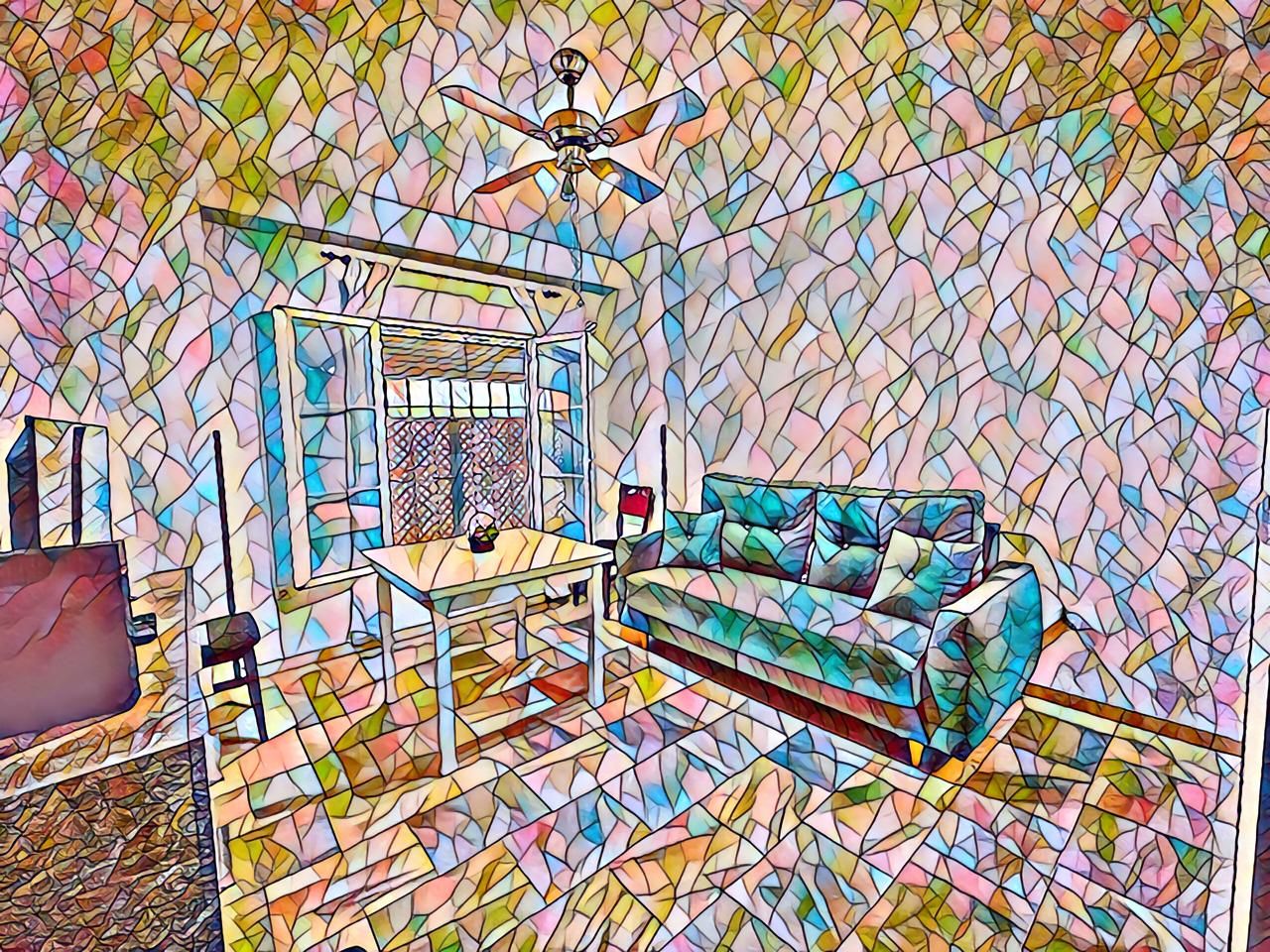 Sala d'estar de Apartament de lloguer en  Cádiz Capital amb Moblat