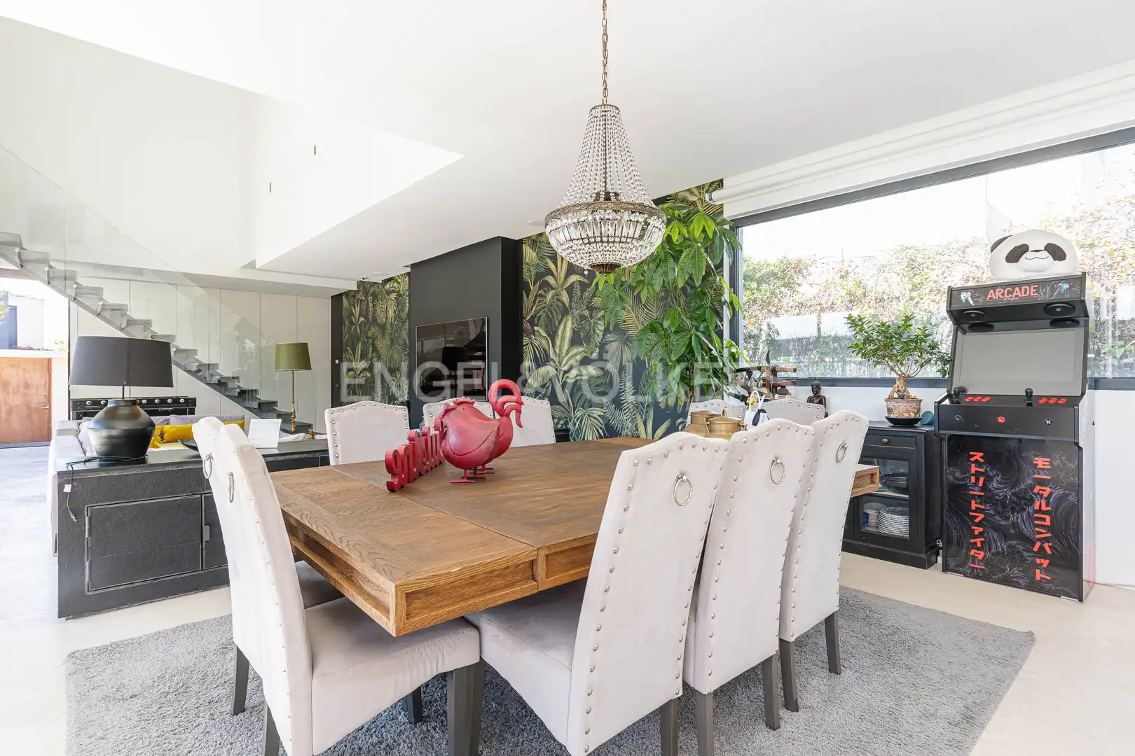 Comedor de Casa o chalet de alquiler en Boadilla del Monte con Calefacción, Jardín privado y Terraza