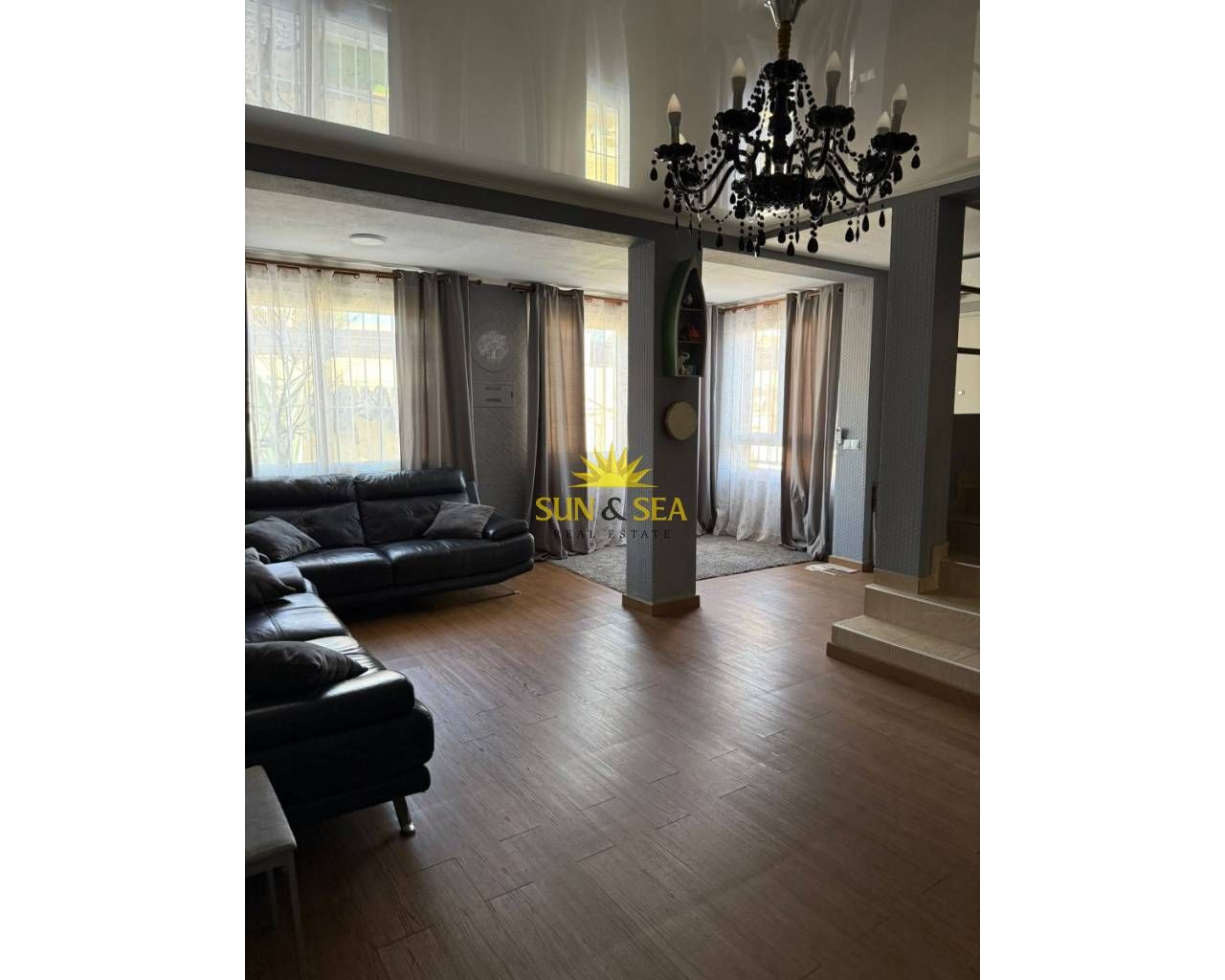 Living room of House or chalet to rent in Torrevieja  with Air Conditioner, Heating and Private garden