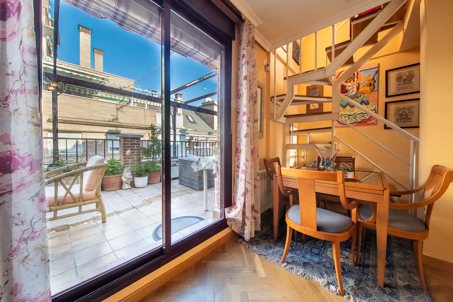 Bedroom of Attic for sale in Madrid  with Air Conditioner, Heating and Terrace