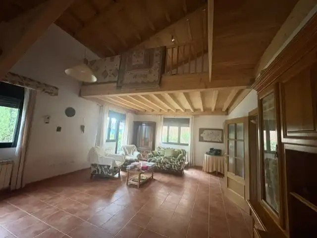 Living room of Detached homes for sale in Renedo de Esgueva  with Heating, Private garden and Terrace