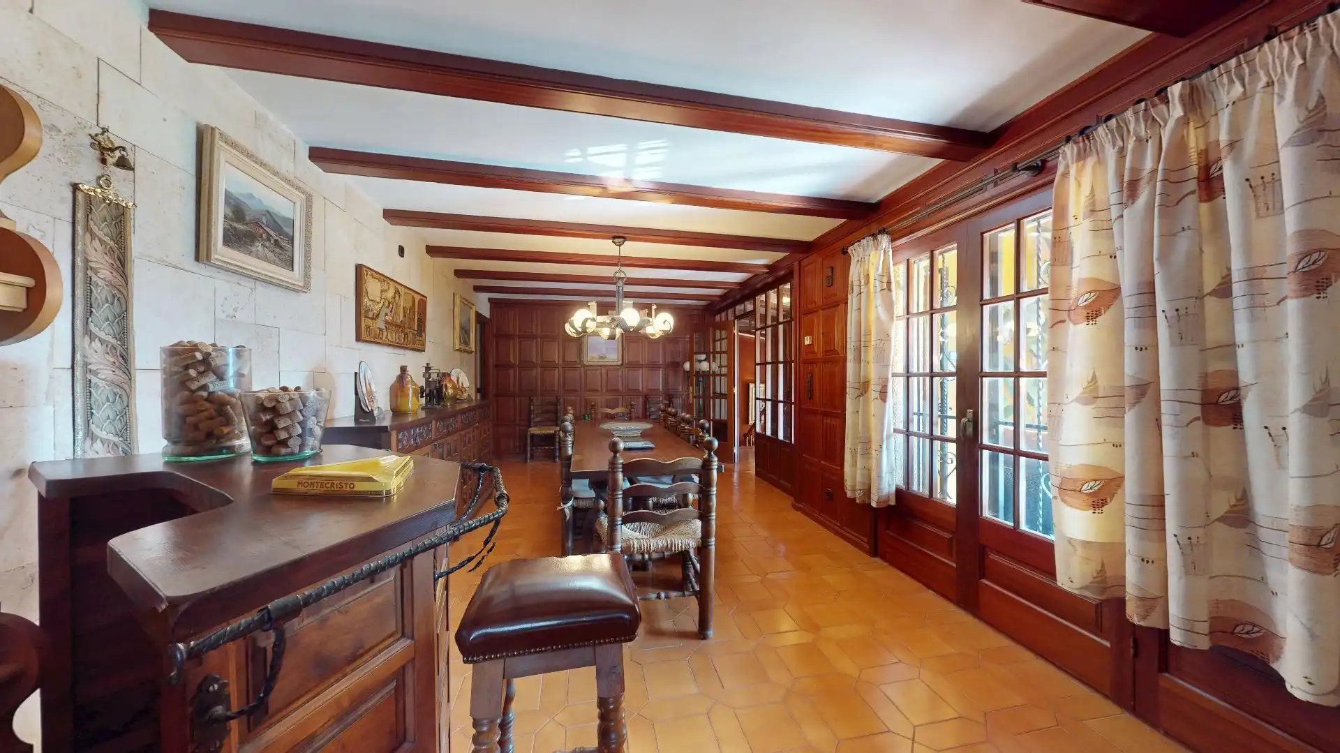 Comedor de Casa o chalet en venta en Santa Cristina d'Aro con Calefacción, Jardín privado y Terraza