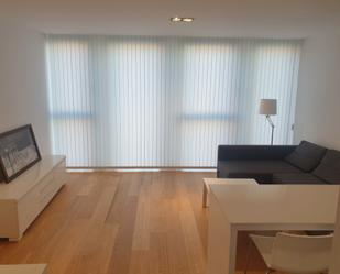 Living room of Apartment to rent in Santiago de Compostela   with Air Conditioner, Heating and Parquet flooring