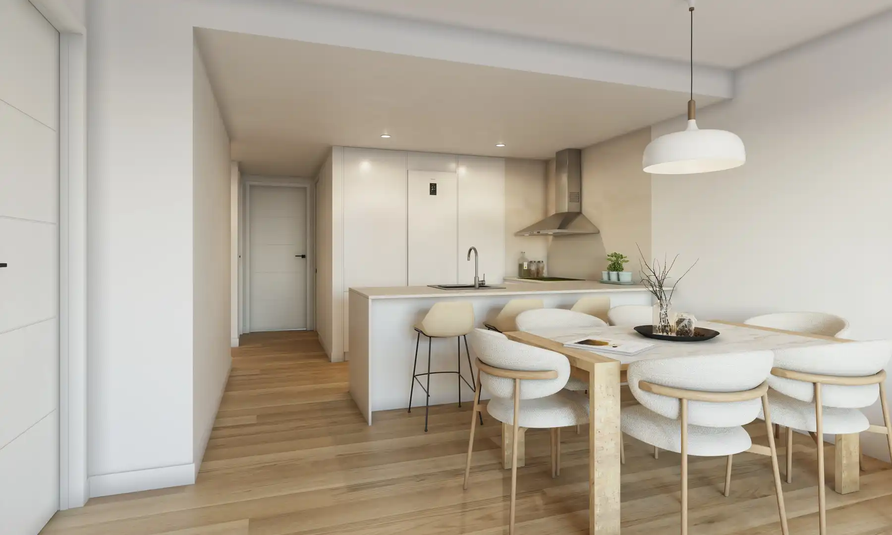 Kitchen of Flat for sale in Granollers  with Air Conditioner, Terrace and Balcony