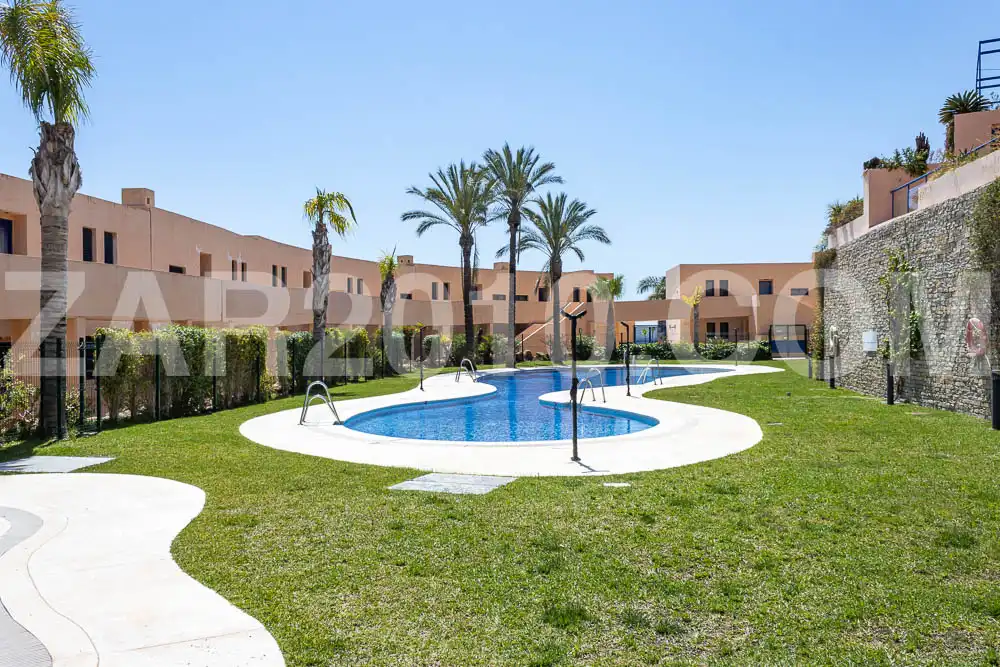 Jardí de Apartament en venda en Mojácar amb Aire condicionat, Terrassa i Traster