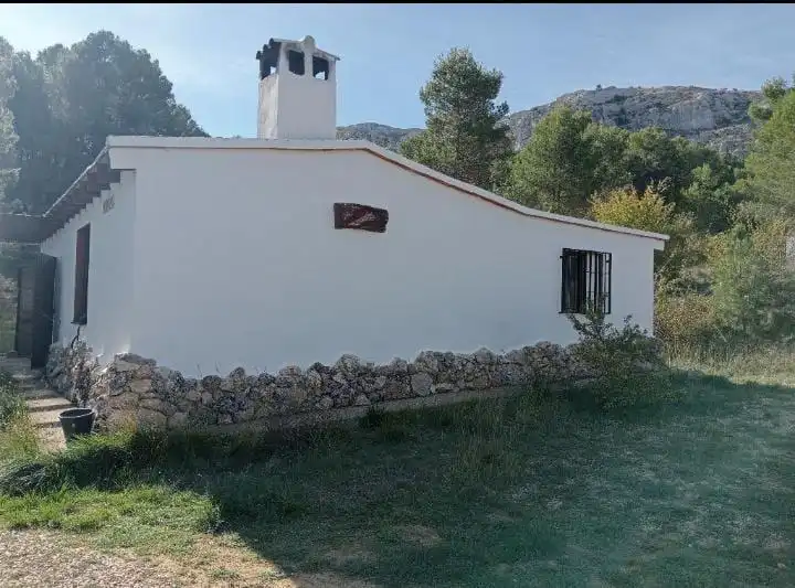 Vista exterior de Finca rústica en venda en Finestrat amb Terrassa