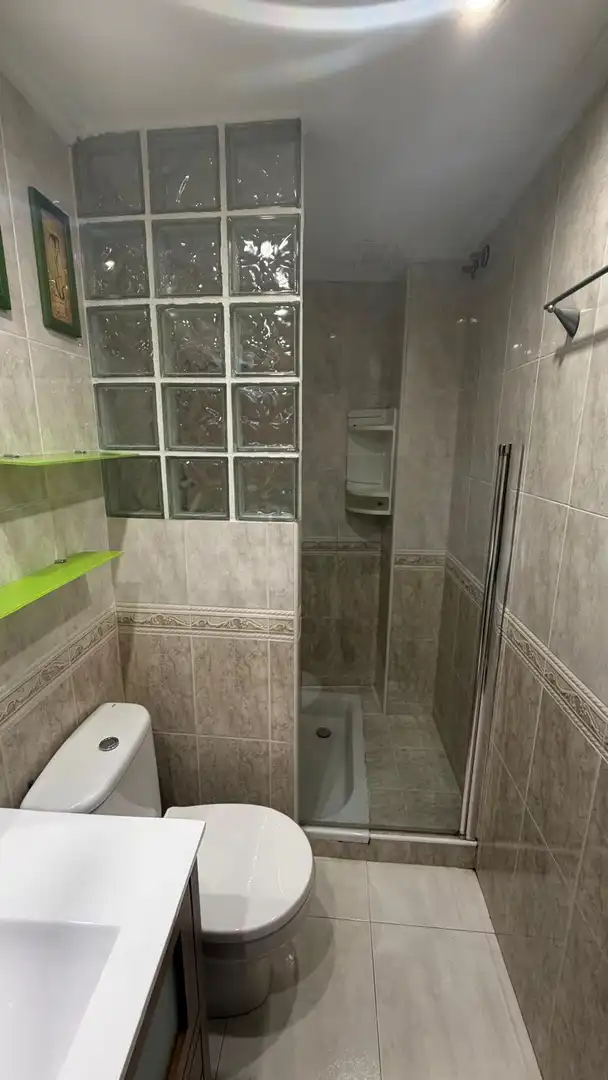 Baño de Casa adosada en venta en Salvatierra / Agurain con Calefacción y Jardín privado